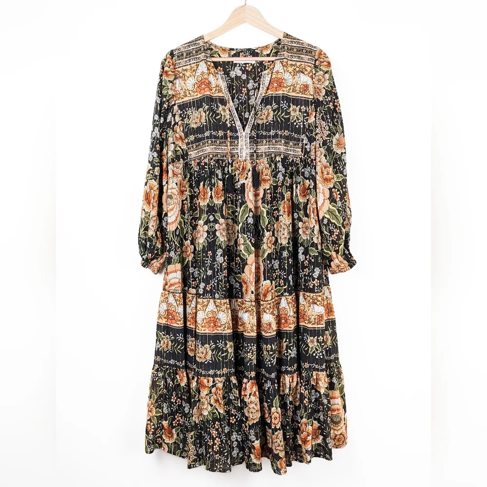 spell mystic boho dress | Dresses | Euc Spell Midi The Flora Tunic Can